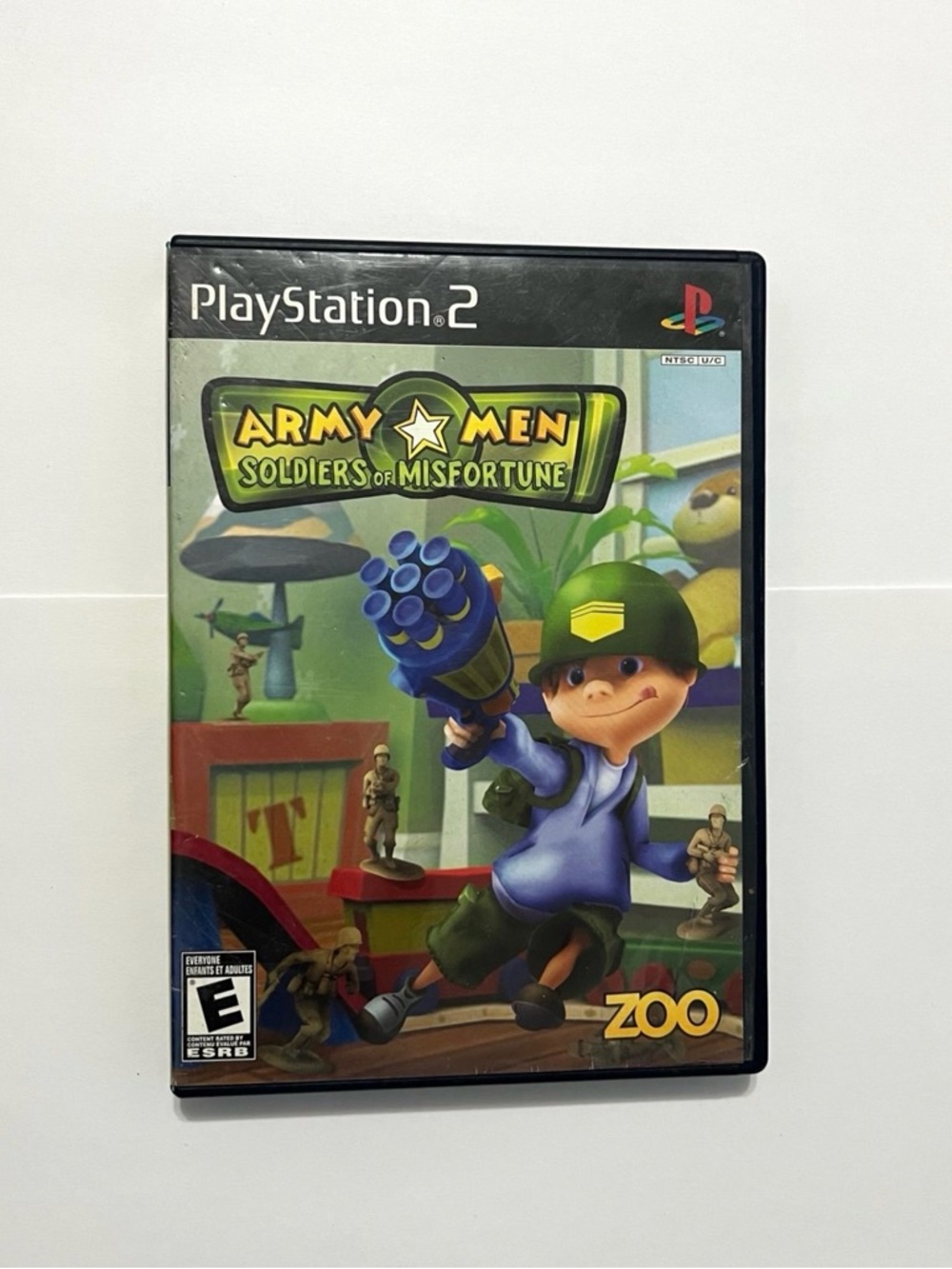 Army Men: Soldiers of Misfortune (Sony PlayStation 2, 2008) PS2 Complete CIB